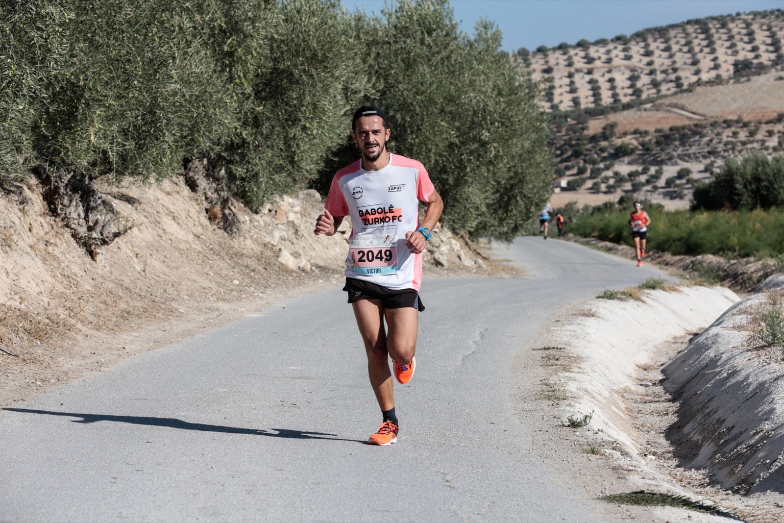 Exigente recorrido en la décima edición de la 'Villa Romana'. 