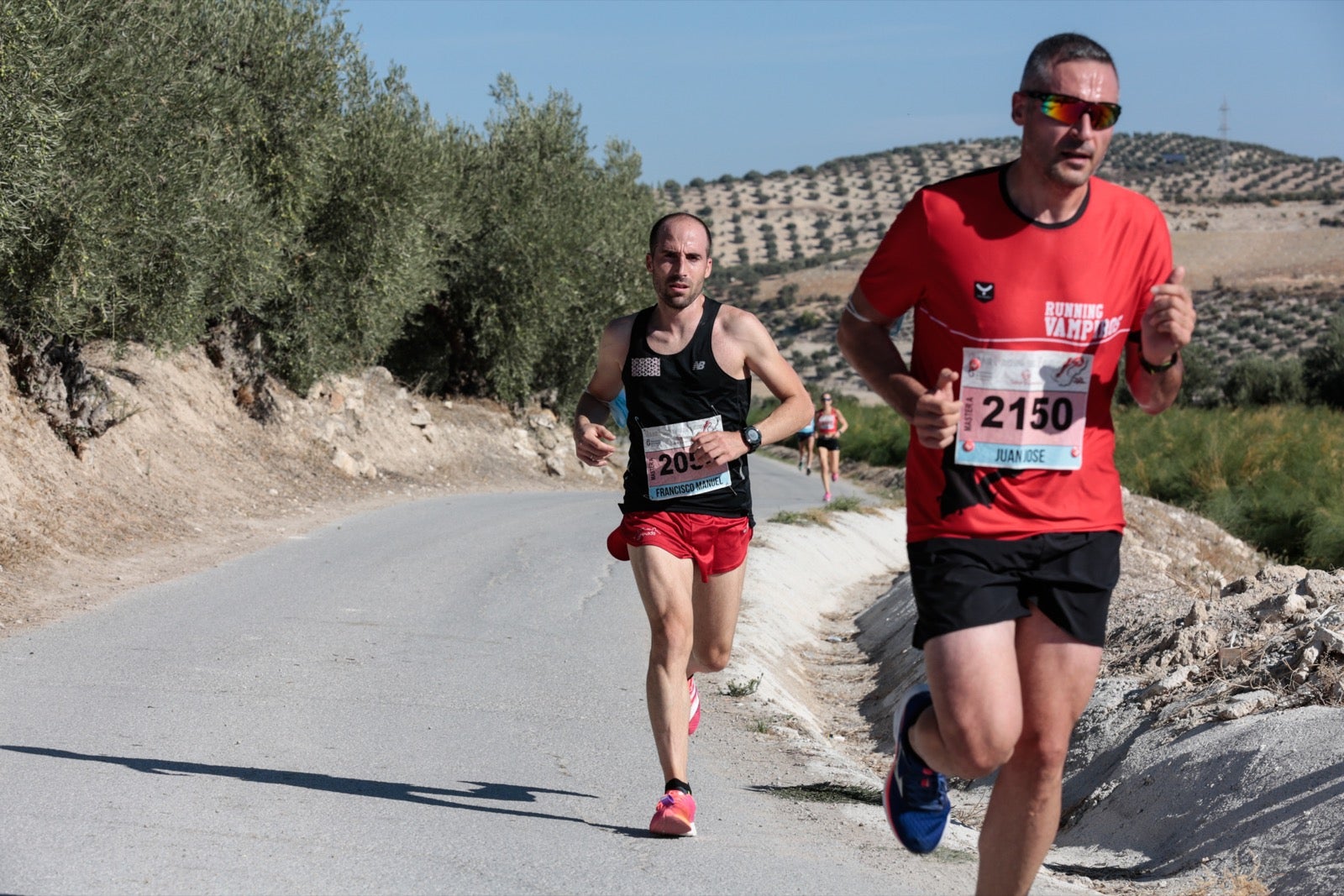 Exigente recorrido en la décima edición de la 'Villa Romana'. 