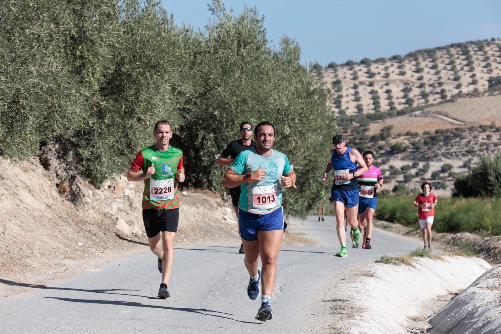 Exigente recorrido en la décima edición de la 'Villa Romana'. 