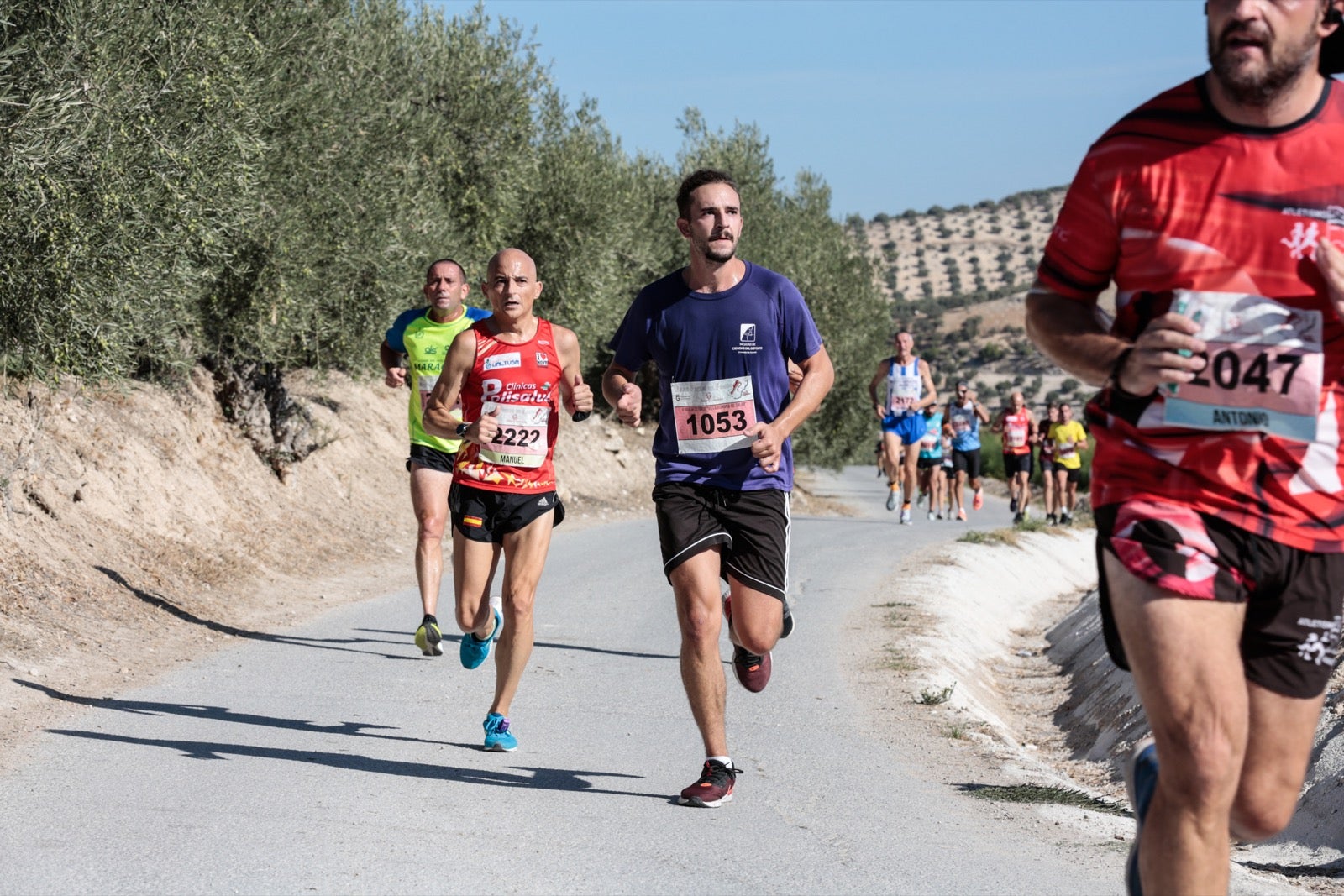 Exigente recorrido en la décima edición de la 'Villa Romana'. 