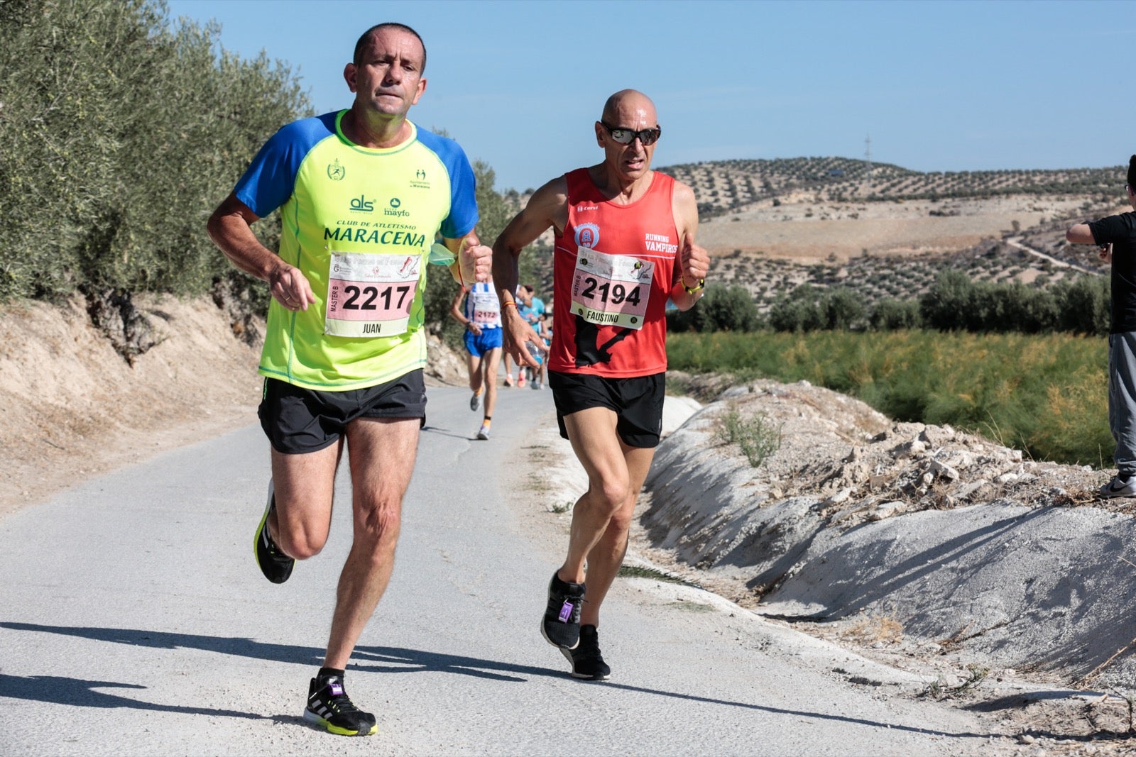 Exigente recorrido en la décima edición de la 'Villa Romana'. 