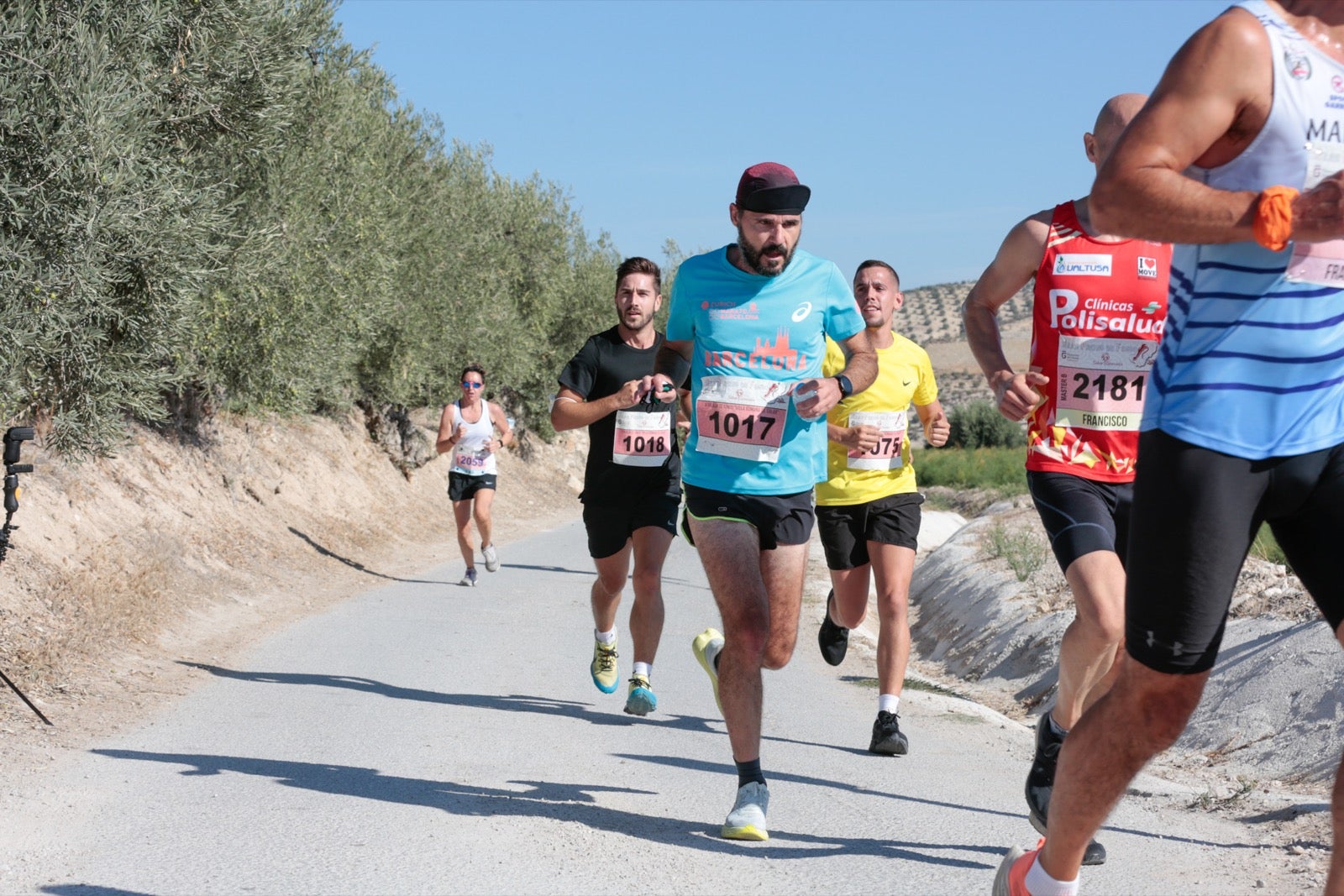 Exigente recorrido en la décima edición de la 'Villa Romana'. 