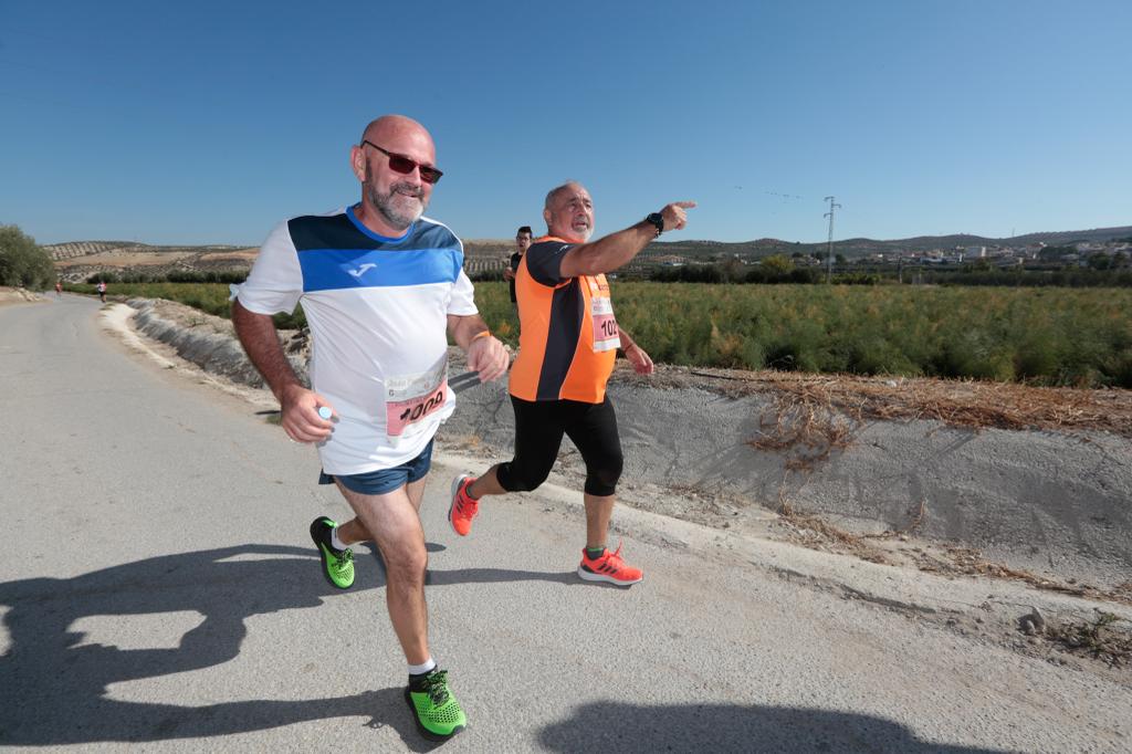 Exigente recorrido en la décima edición de la 'Villa Romana'. 