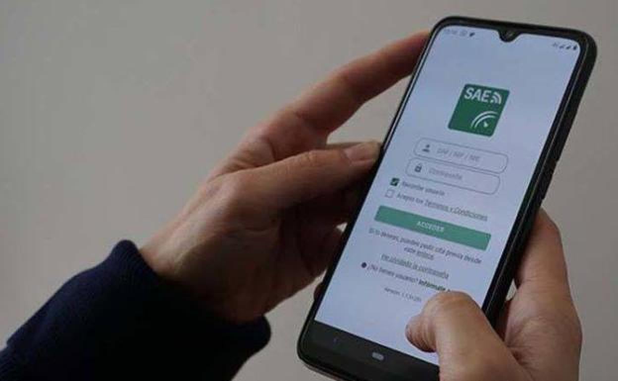 Aviso del SAE para inscribirse a ofertas de empleo en Andalucía desde el móvil en su nueva app