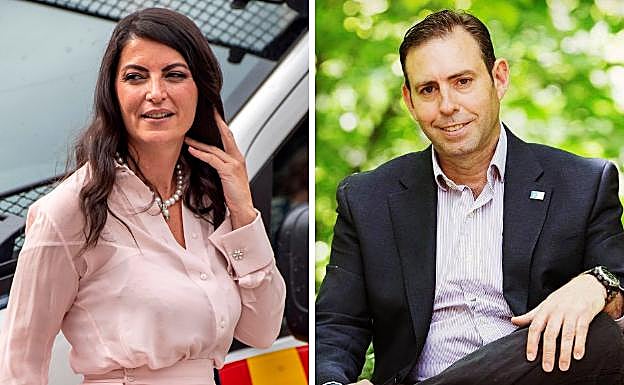 Macarena Olona (Vox) @Macarena_Olona; y José Antonio Rodríguez (PSOE) @JoseantonioJun.