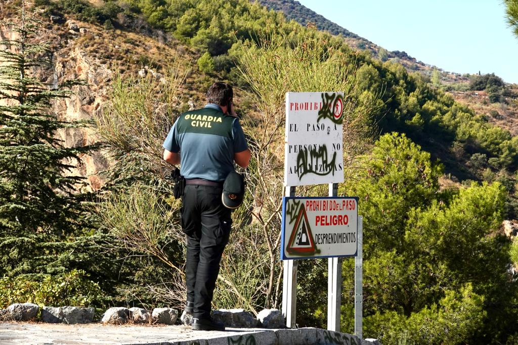 Dispositivo de búsqueda de un granadino desaparecido en el pantano de Canales