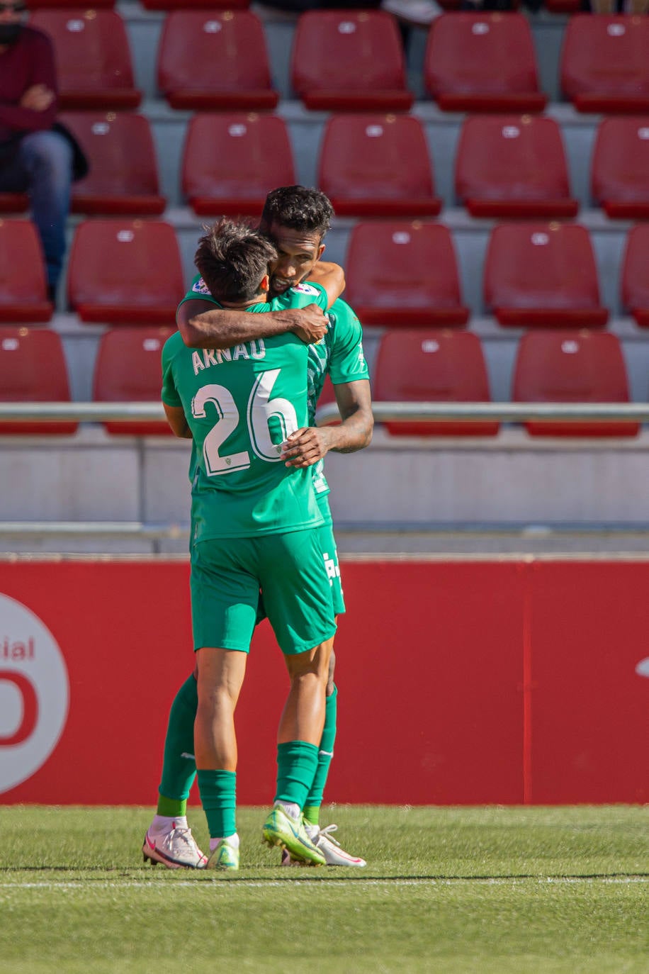 Los futbolistas rojiblancos sumaron tres puntos más a domicilio.