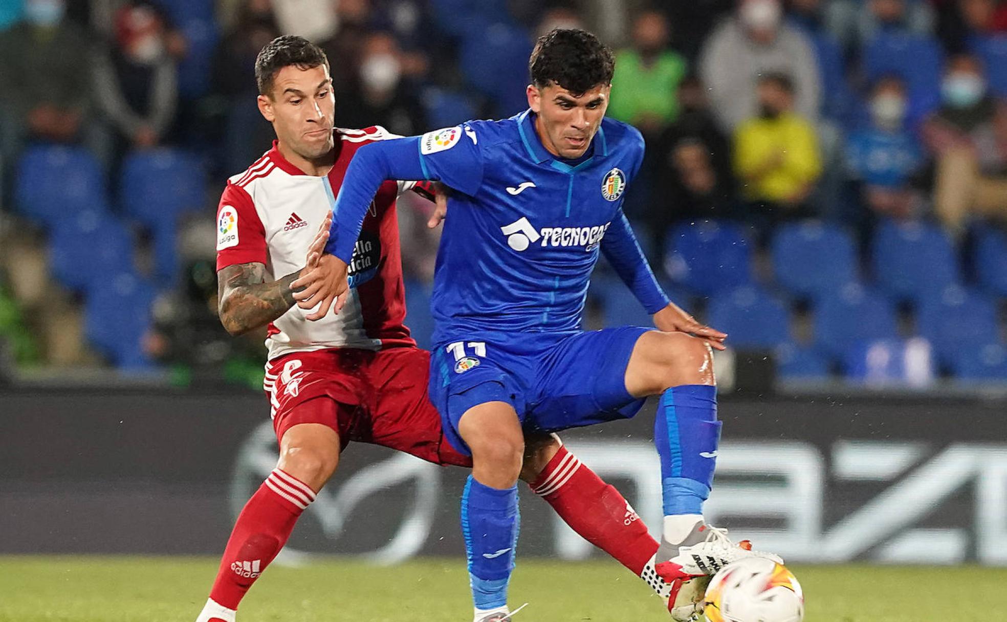 Aleñà es la principal amenaza getafense en la medular. 