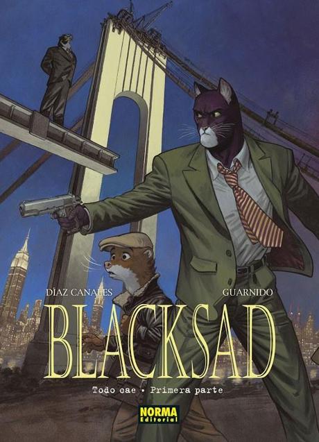 Imagen - Portada de Blacksad: Todo cae.