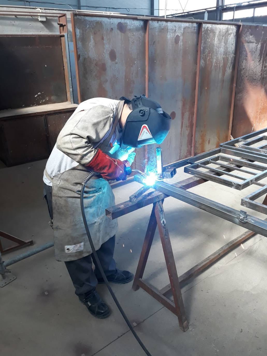 Alumnos en un curso anterior de la Fundación Laboral. 