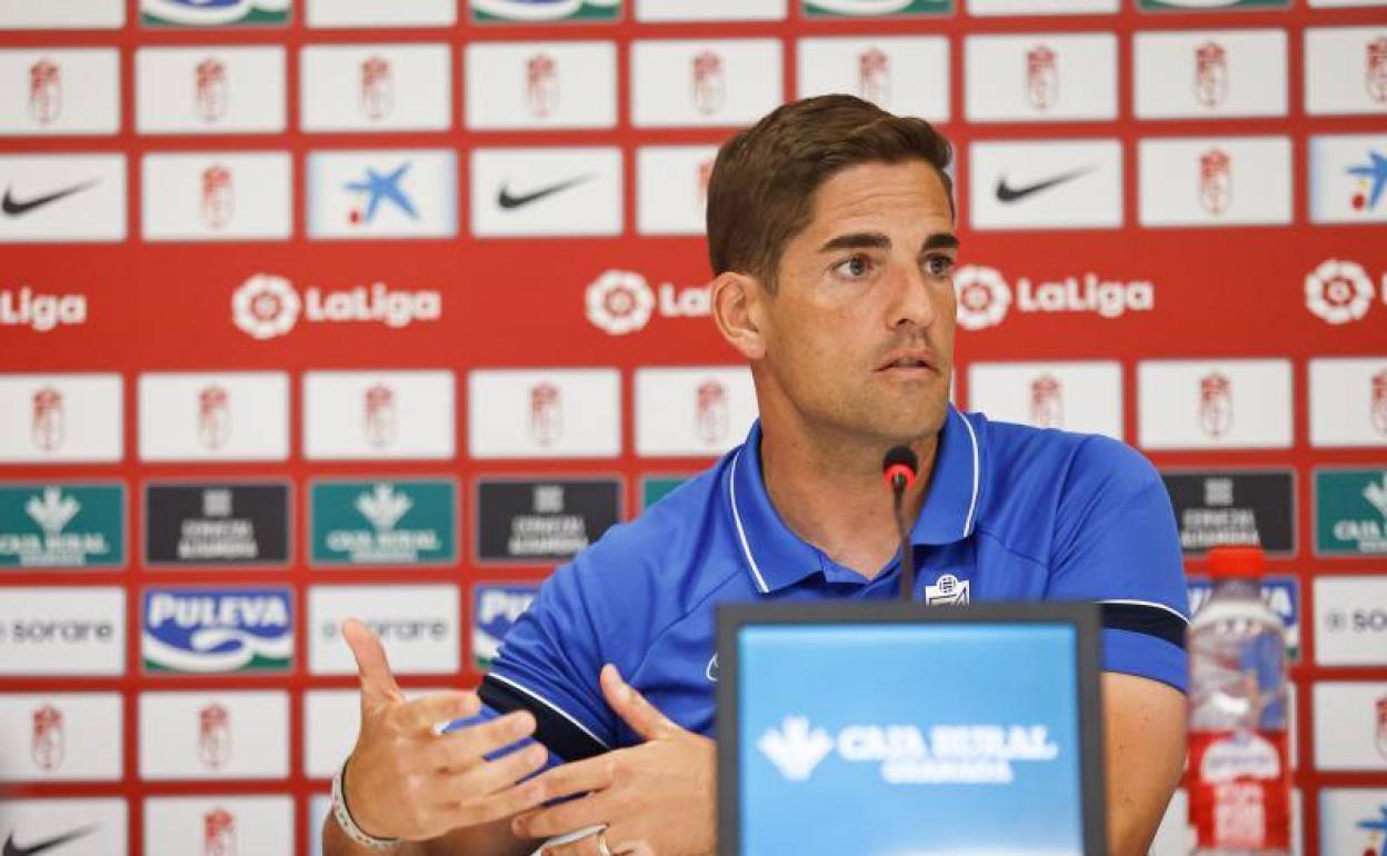 Robert Moreno, en una imagen de archivo en sala de prensa. 