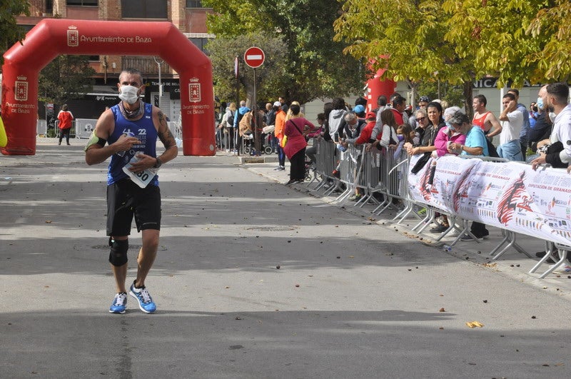 Participantes en la media maratón de Baza
