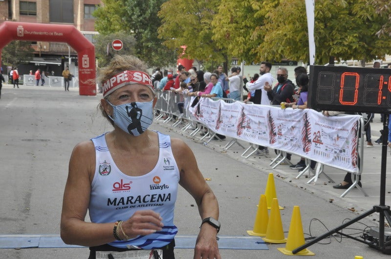 Participantes en la media maratón de Baza