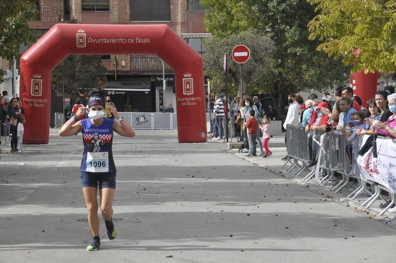 Participantes en la media maratón de Baza