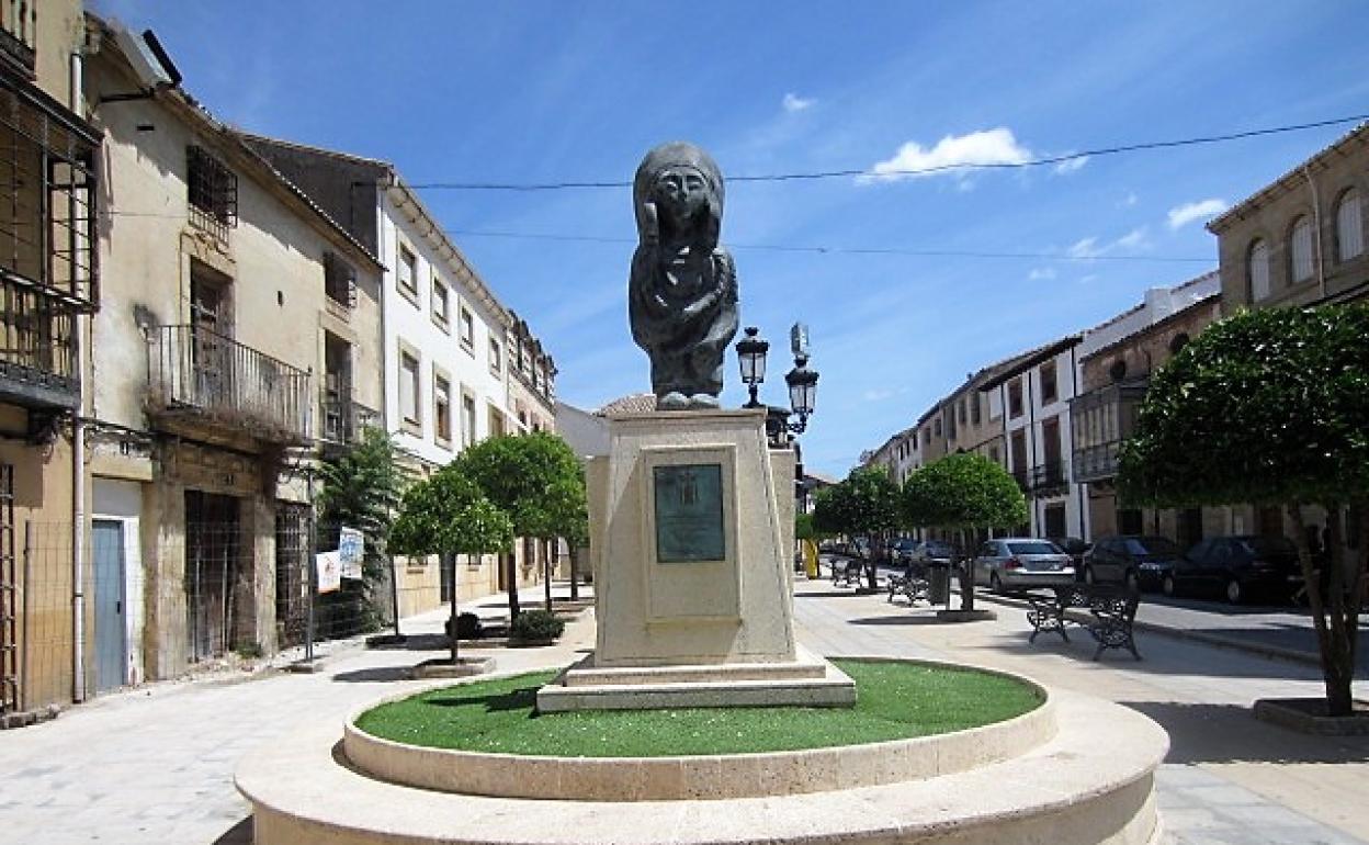 La Dama Ibera, obra de Unghetti. 