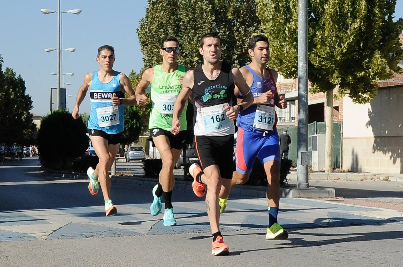 Los corredores, en la salida.