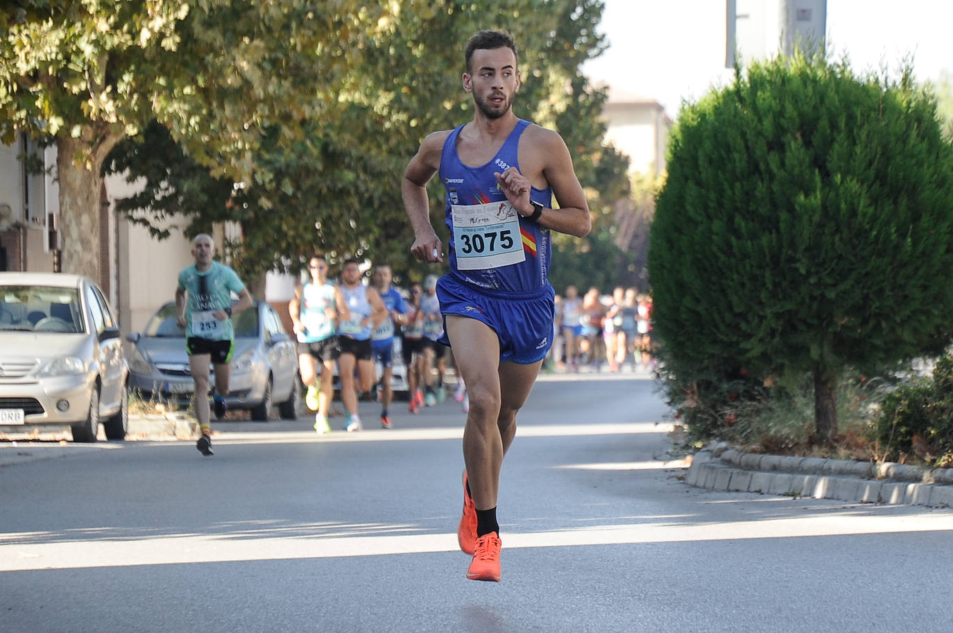 Los corredores, en la salida.