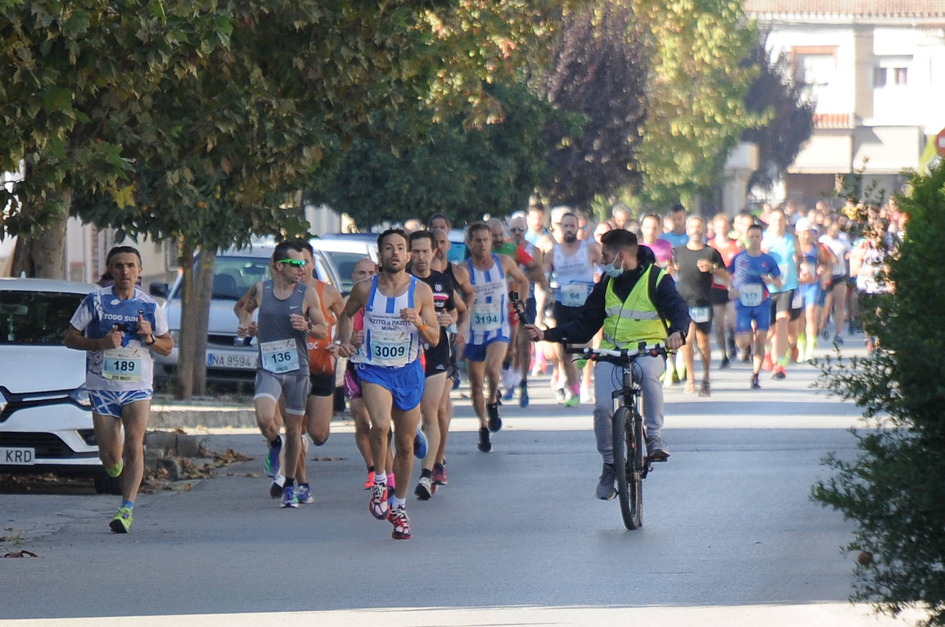 Los corredores, en la salida.