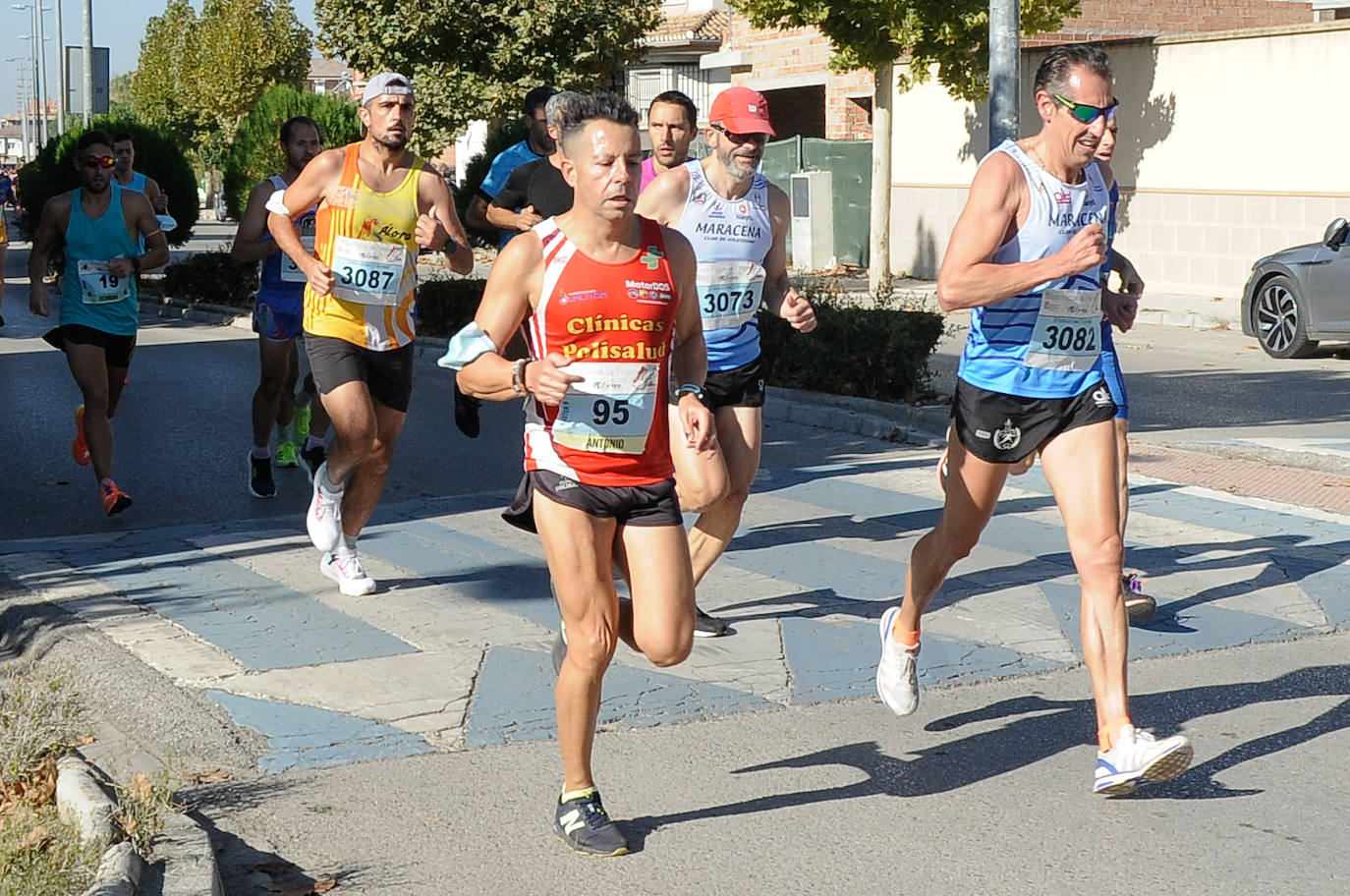 Los corredores, en la salida.