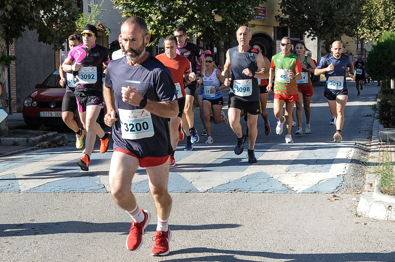 Los corredores, en la salida.