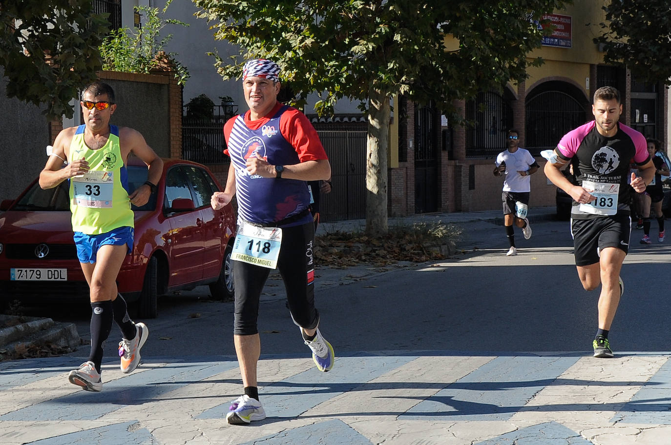 Los corredores, en la salida.