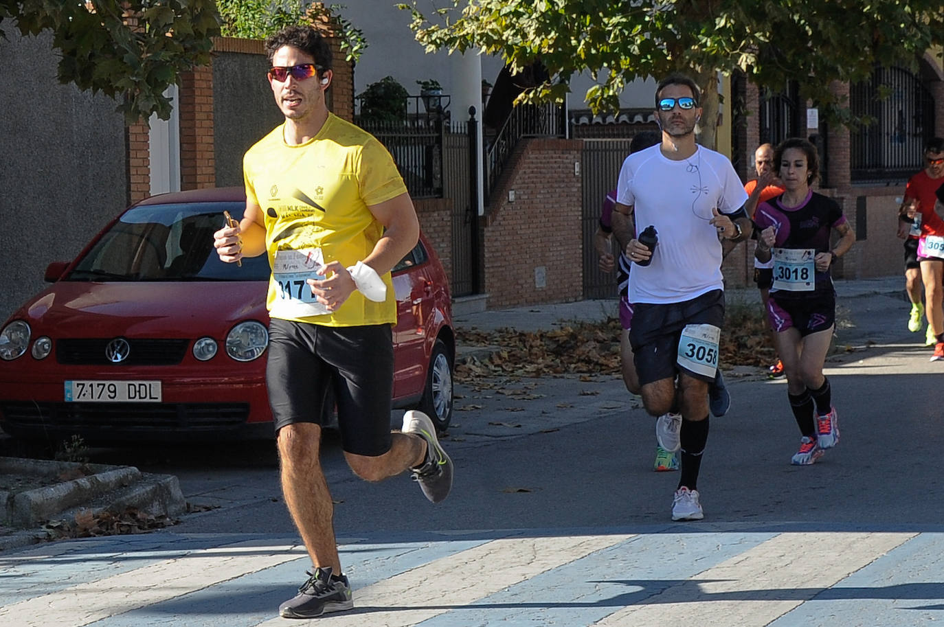 Los corredores, en la salida.