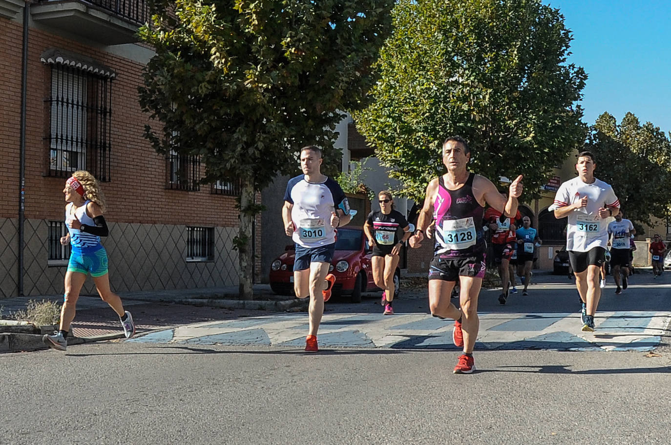 Los corredores, en la salida.