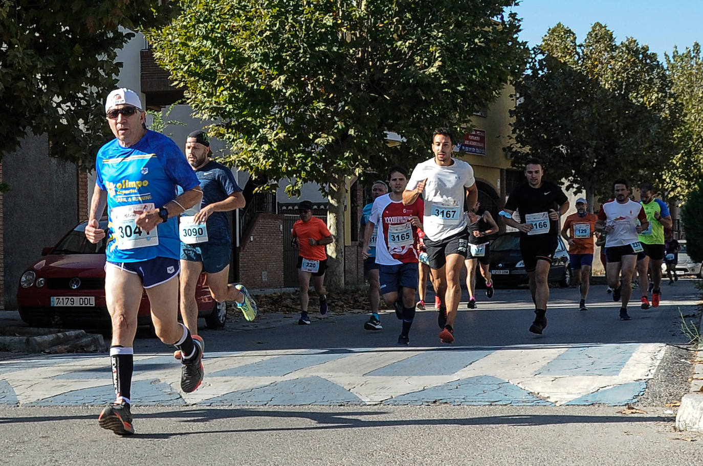 Los corredores, en la salida.