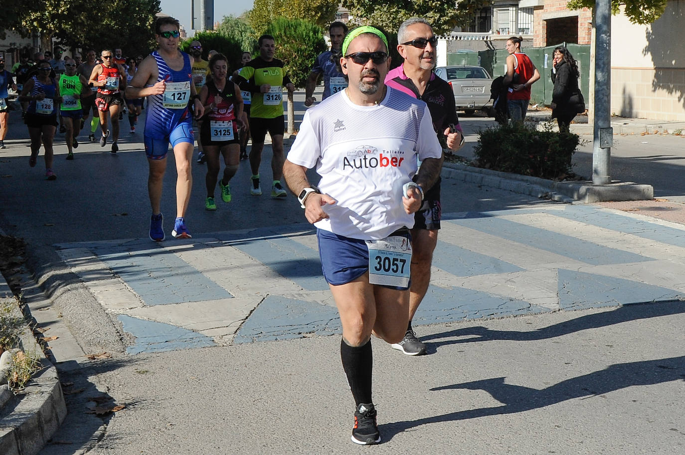 Los corredores, en la salida.