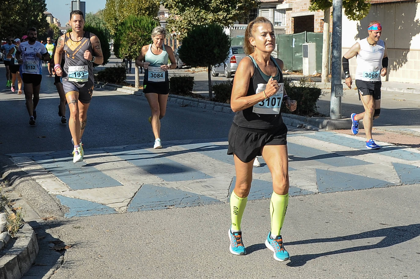 Los corredores, en la salida.