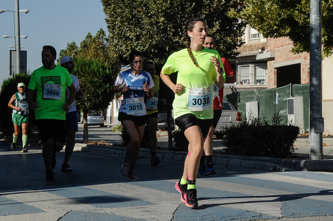 Los corredores, en la salida.