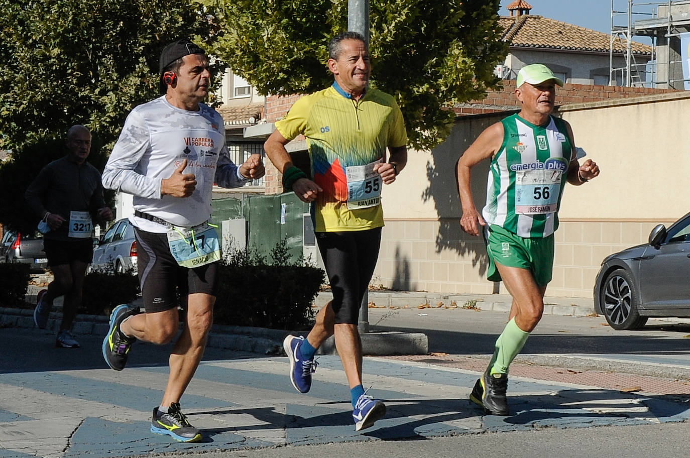 Los corredores, en la salida.