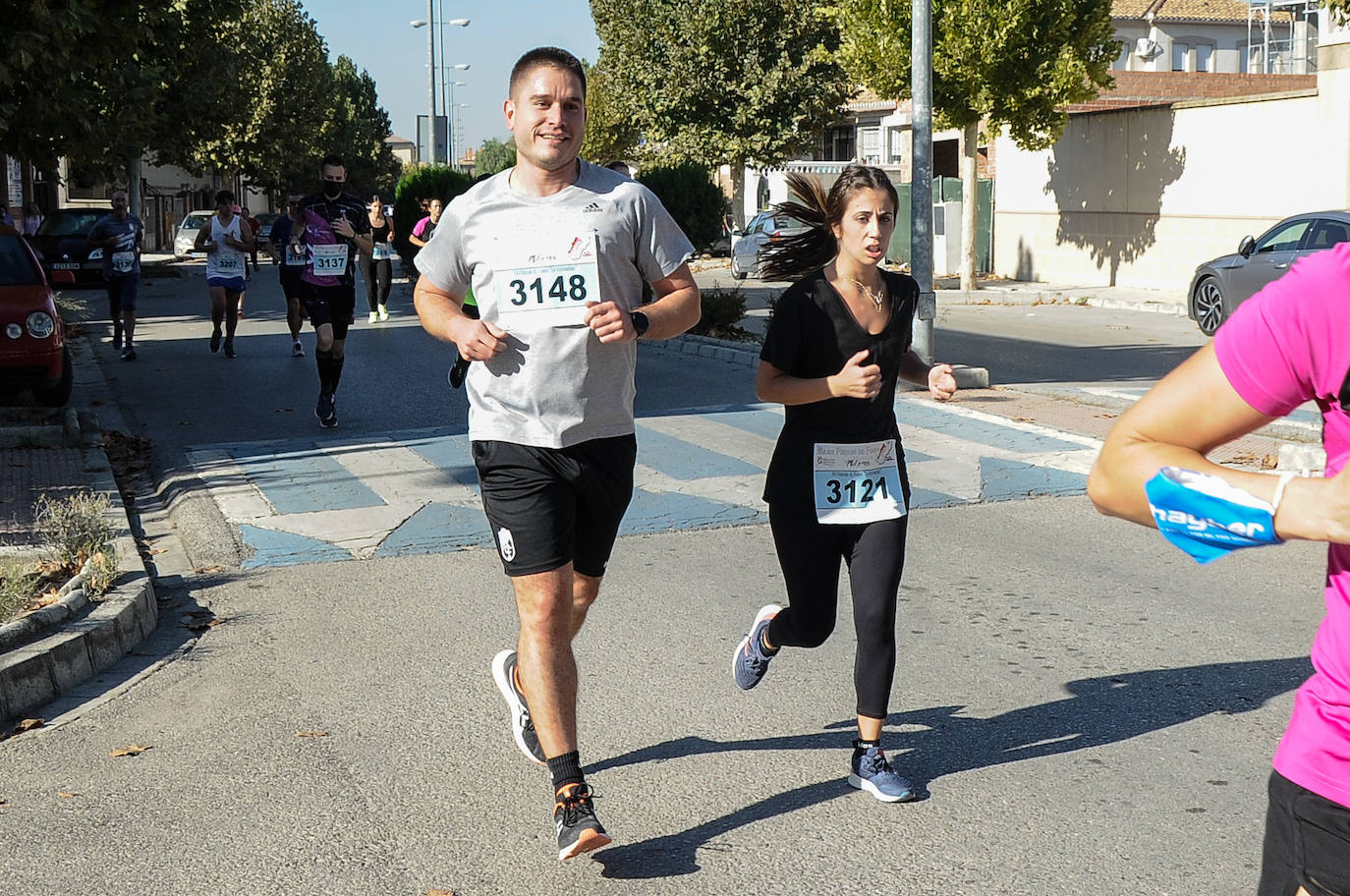 Los corredores, en la salida.