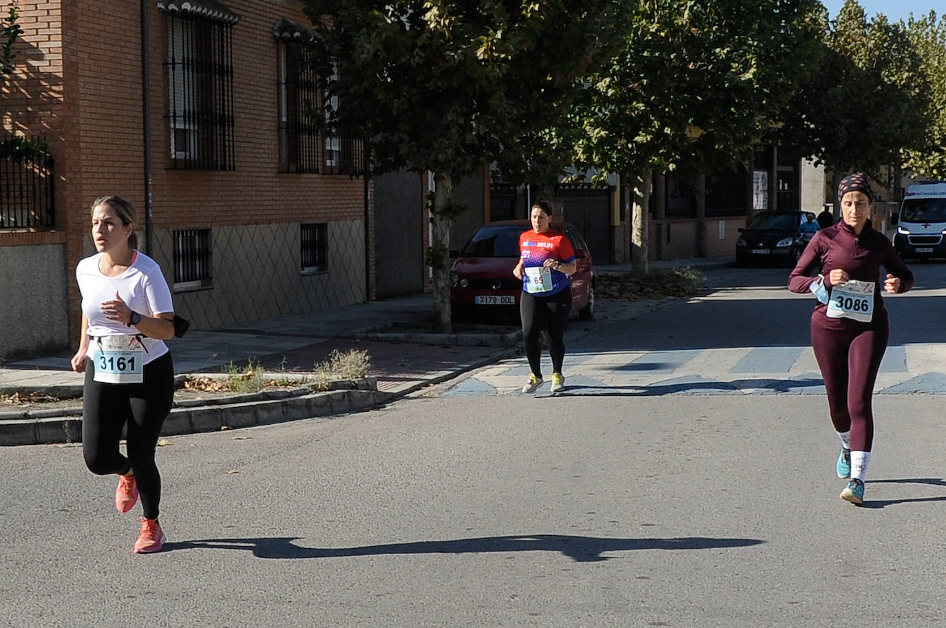 Los corredores, en la salida.