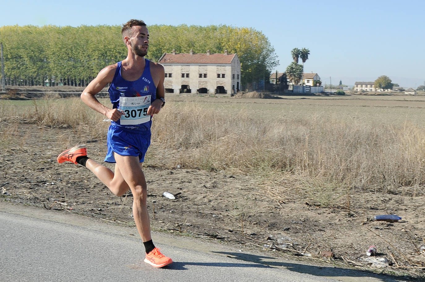 Los corredores, en la salida.