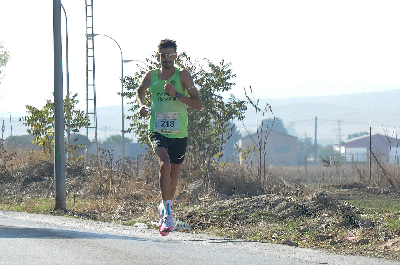 Los corredores, en la salida.
