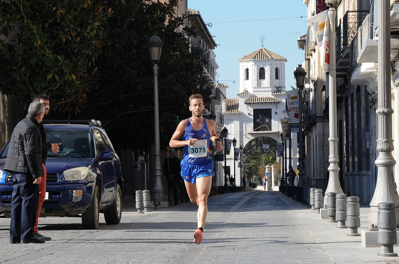 Los corredores, en la salida.