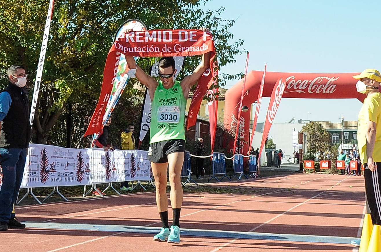 Los corredores, en la salida.