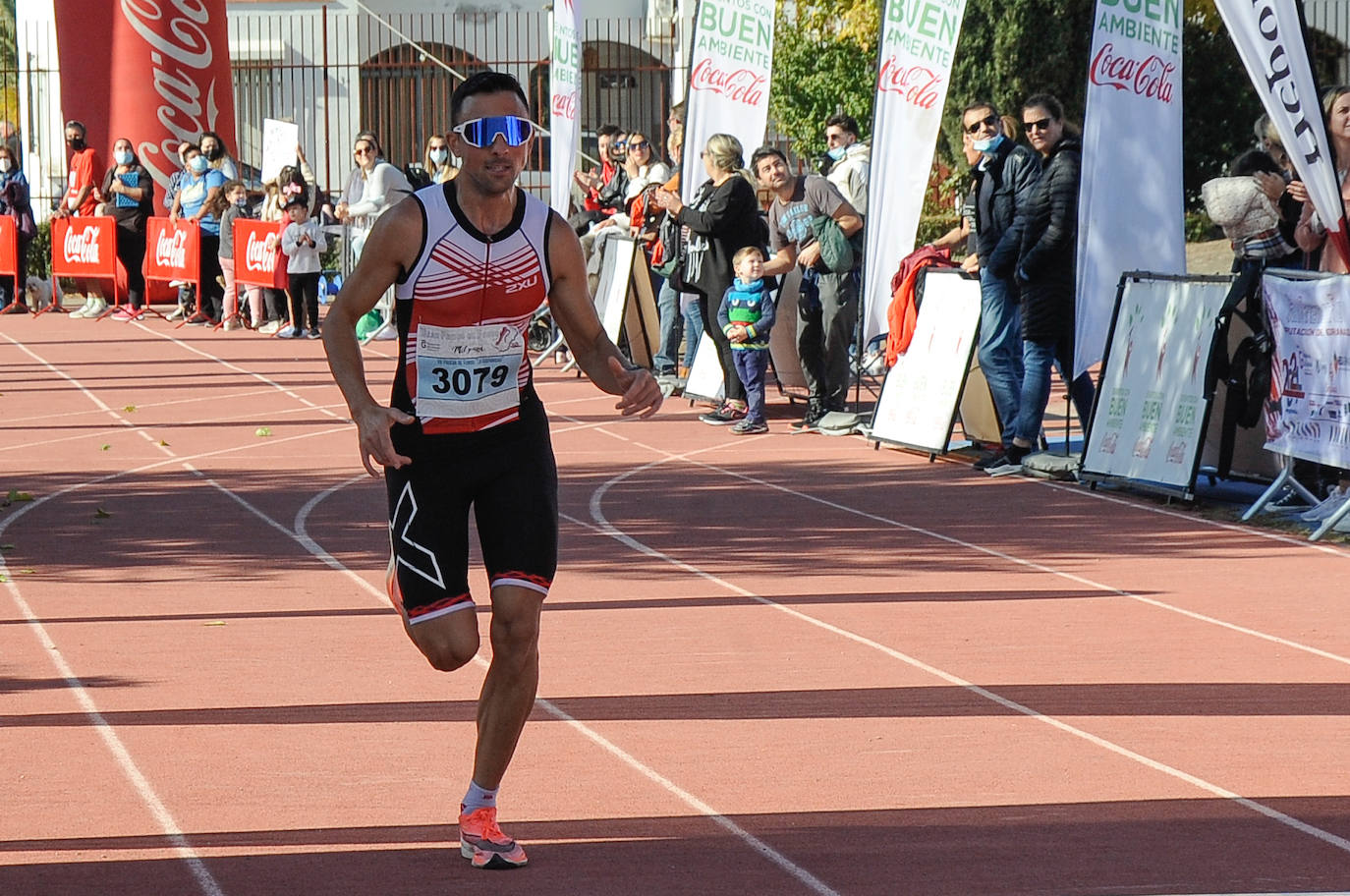 Los corredores, en la salida.