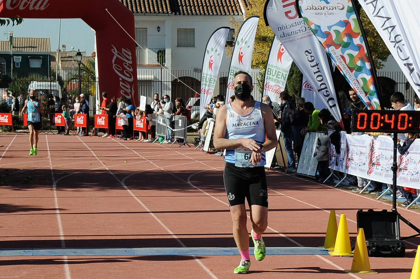 Los corredores, en la salida.