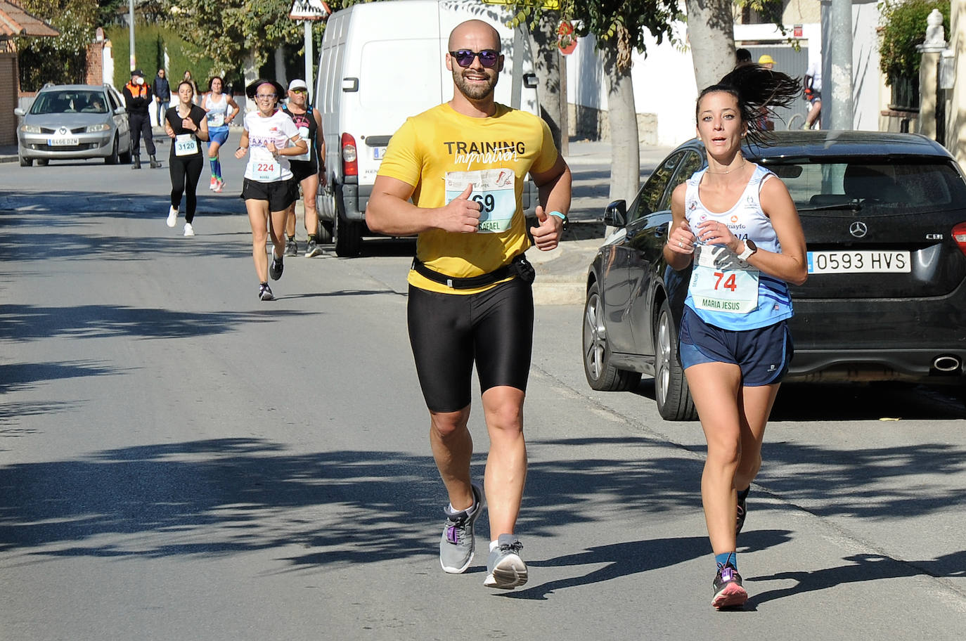 Los corredores, en la salida.