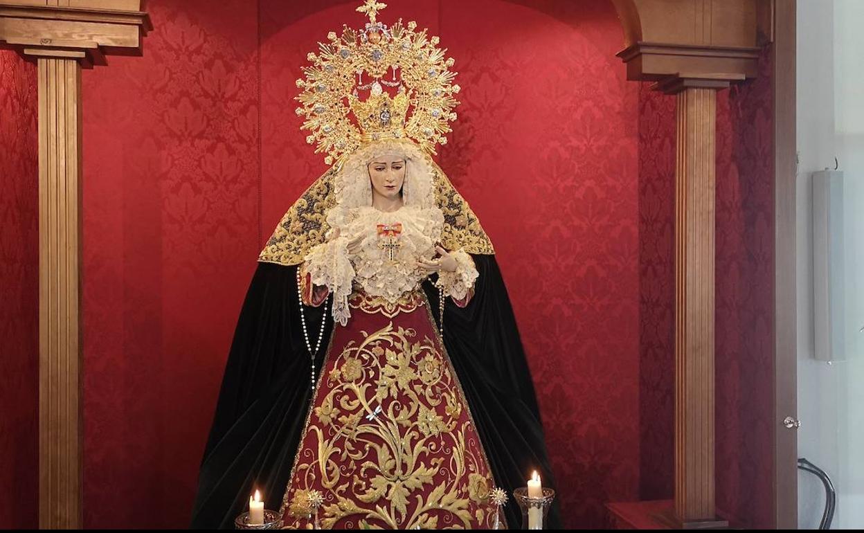 La Virgen de la Salud hará una salida en extraordinaria al Clínico 19 meses después