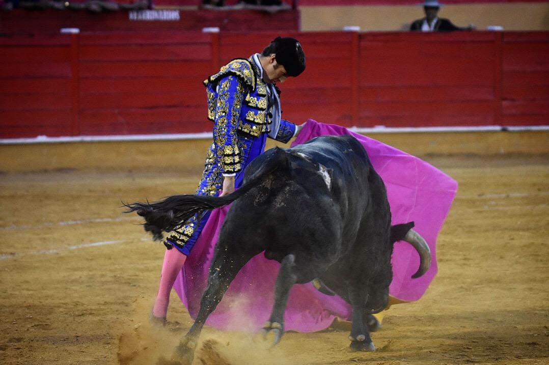 El Fandi, durante la feria taurina de Motril en 2018.