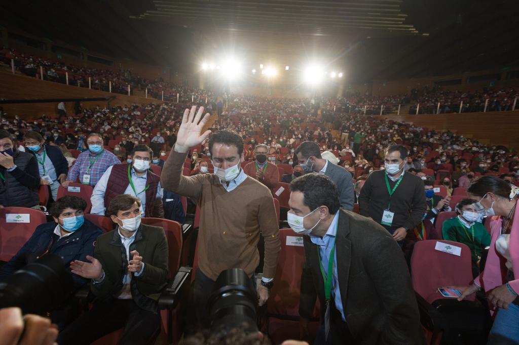 Ambiente en el congreso del PP andaluz en el Palacio de Congresoos