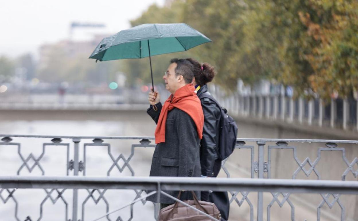 Lluvia en Andalucía durante este fin de semana