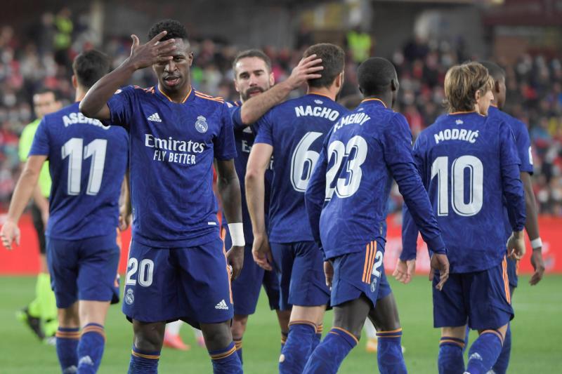 Las imágenes de la victoria del Real Madrid en Los Cármenes