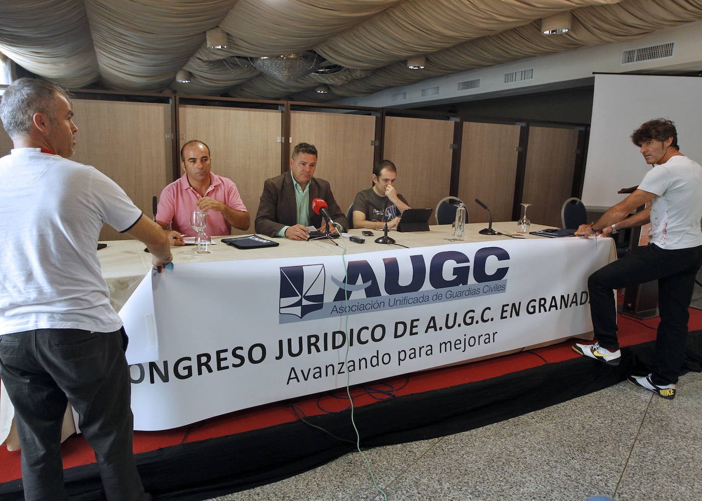 Imagen de un congreso de AUGC. 