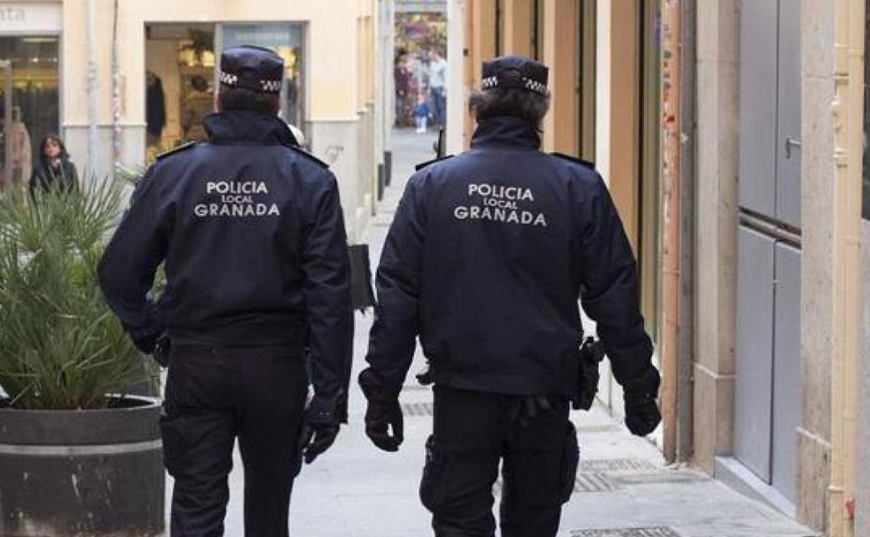 Policía Local de Granada.