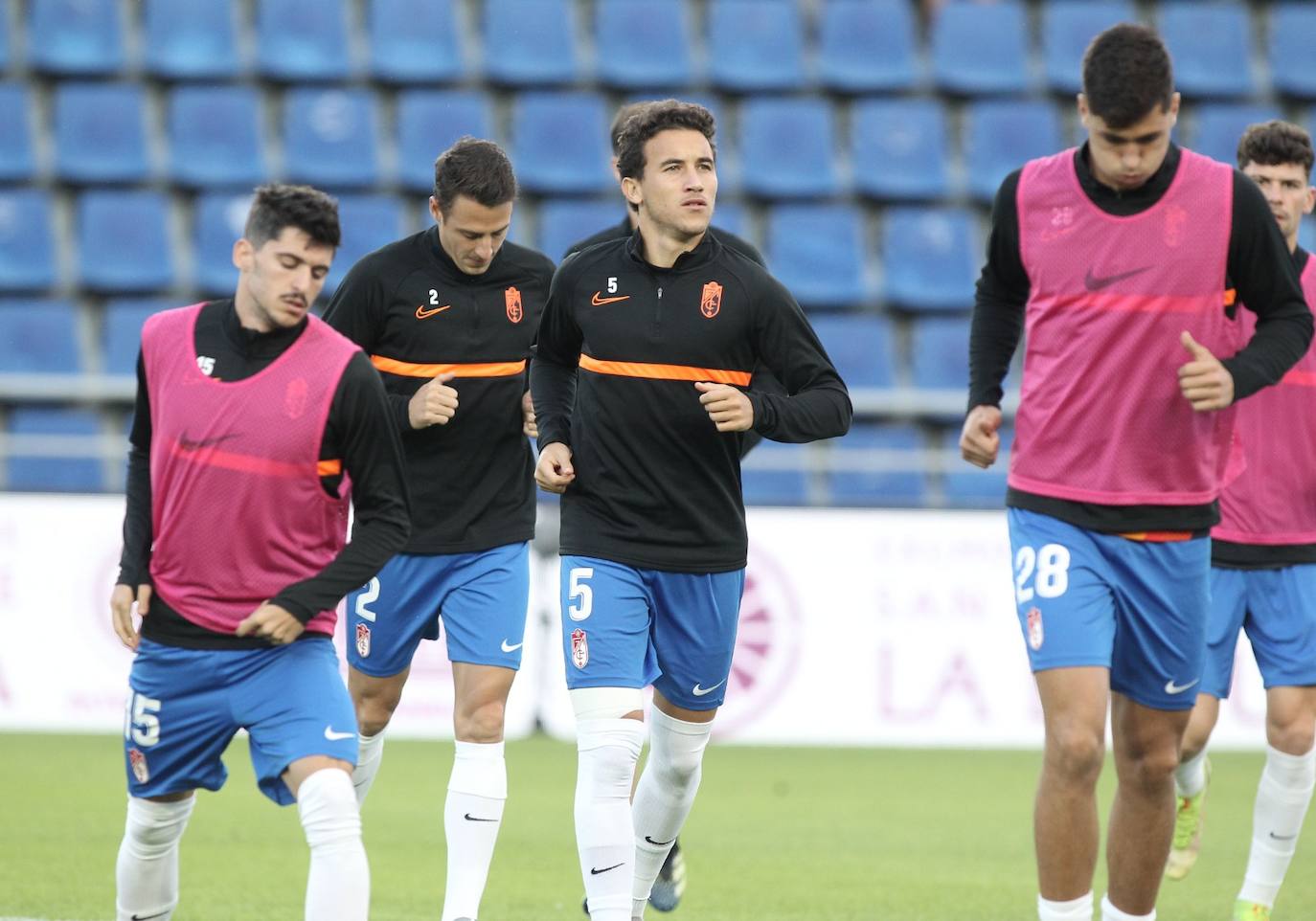 El equipo rojiblanco se enfrentó al Laguna en el Heliodoro para estrenar la temporada de Copa del Rey
