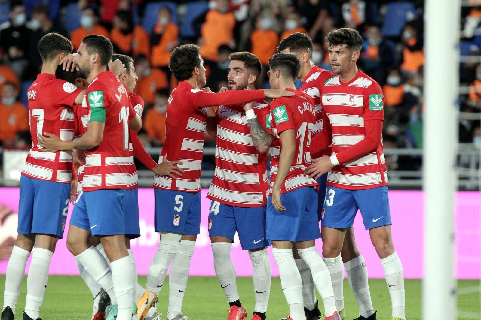 El equipo rojiblanco se enfrentó al Laguna en el Heliodoro para estrenar la temporada de Copa del Rey